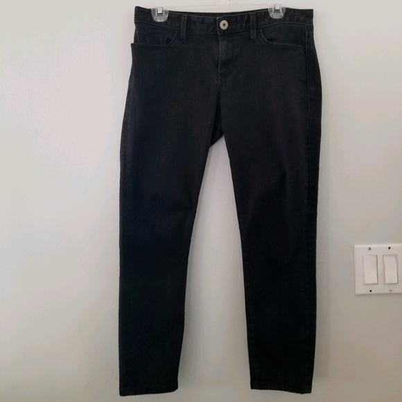 Banana Republic black crop denim - Picture 1 of 3